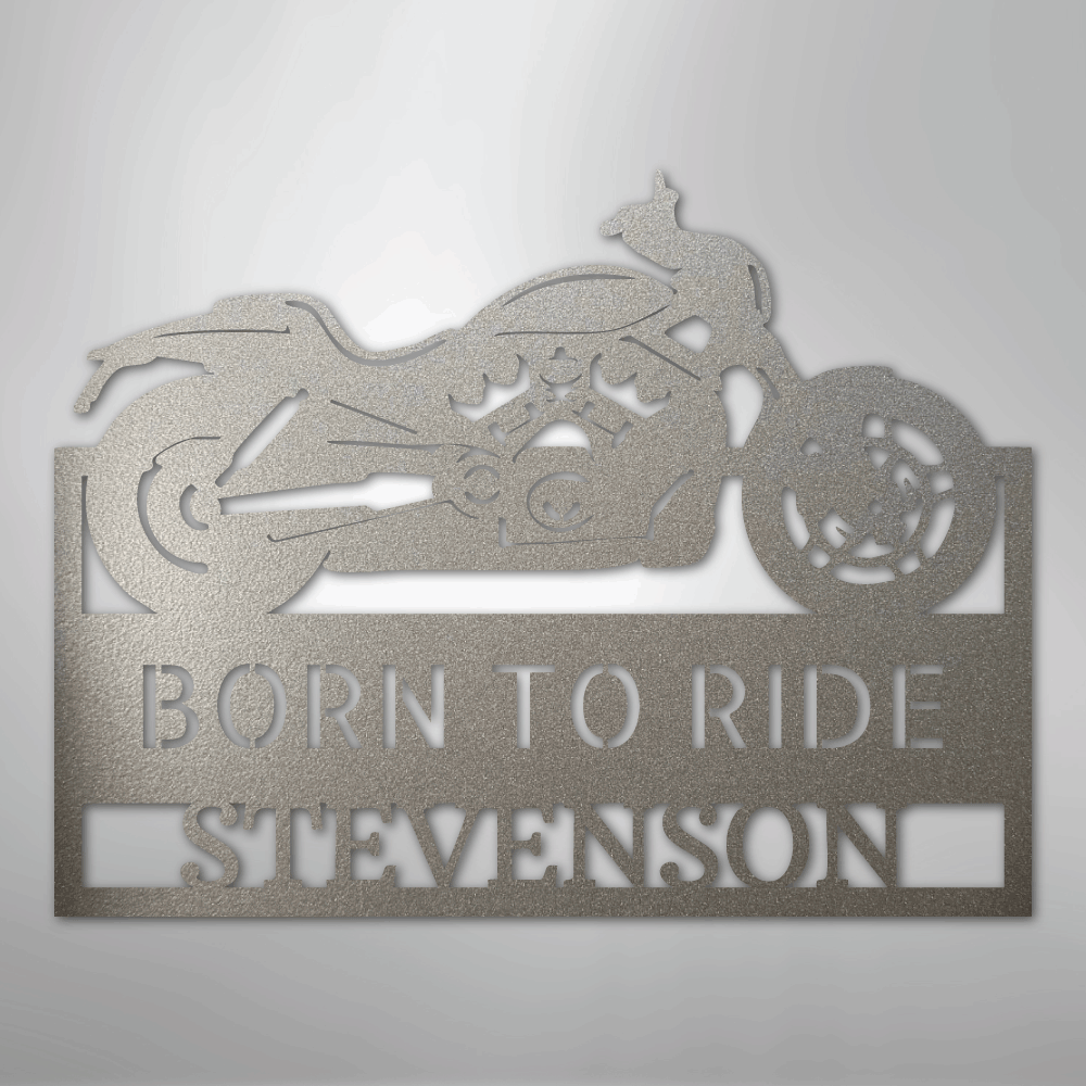 Cruiser Workshop Monogram - Steel Sign