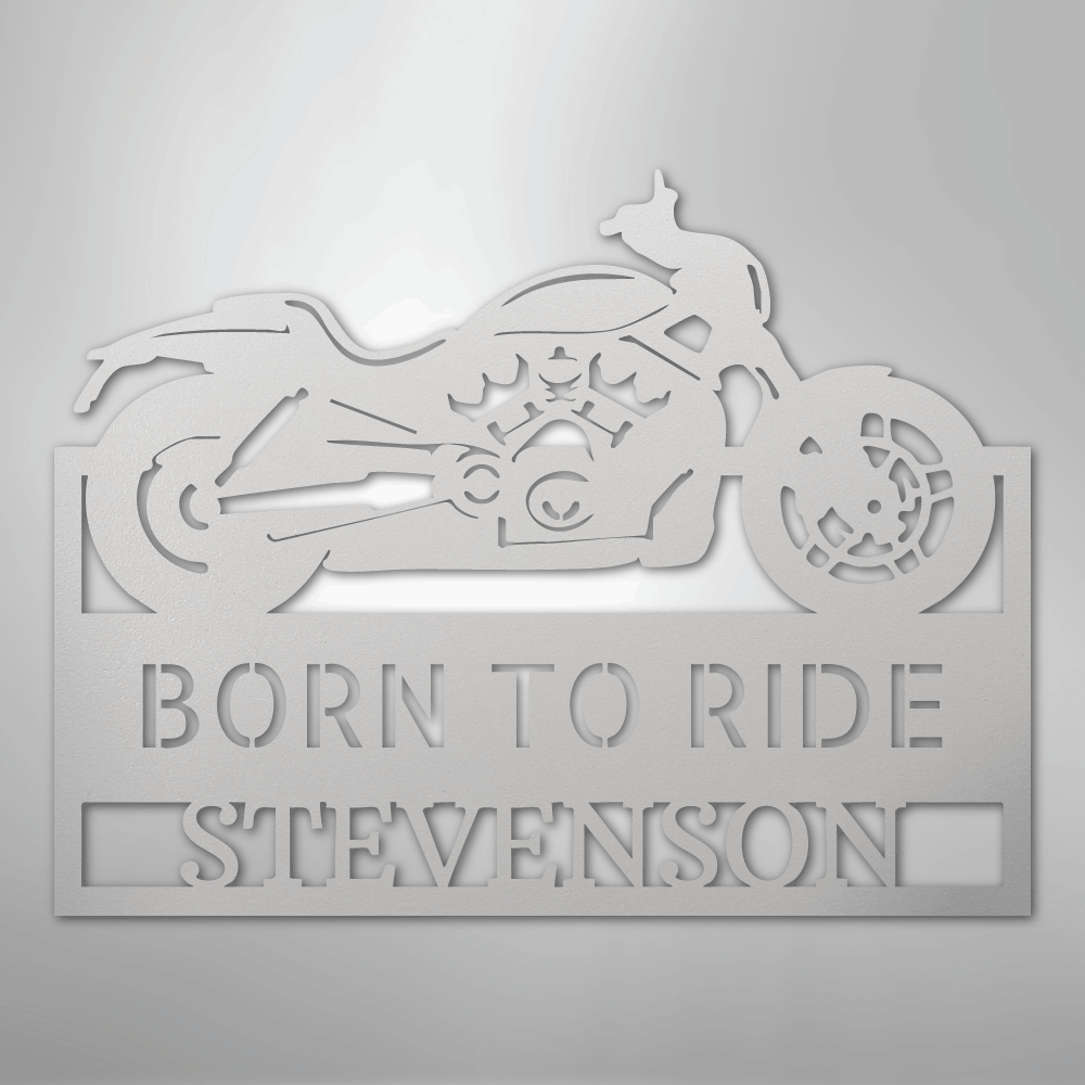 Cruiser Workshop Monogram - Steel Sign
