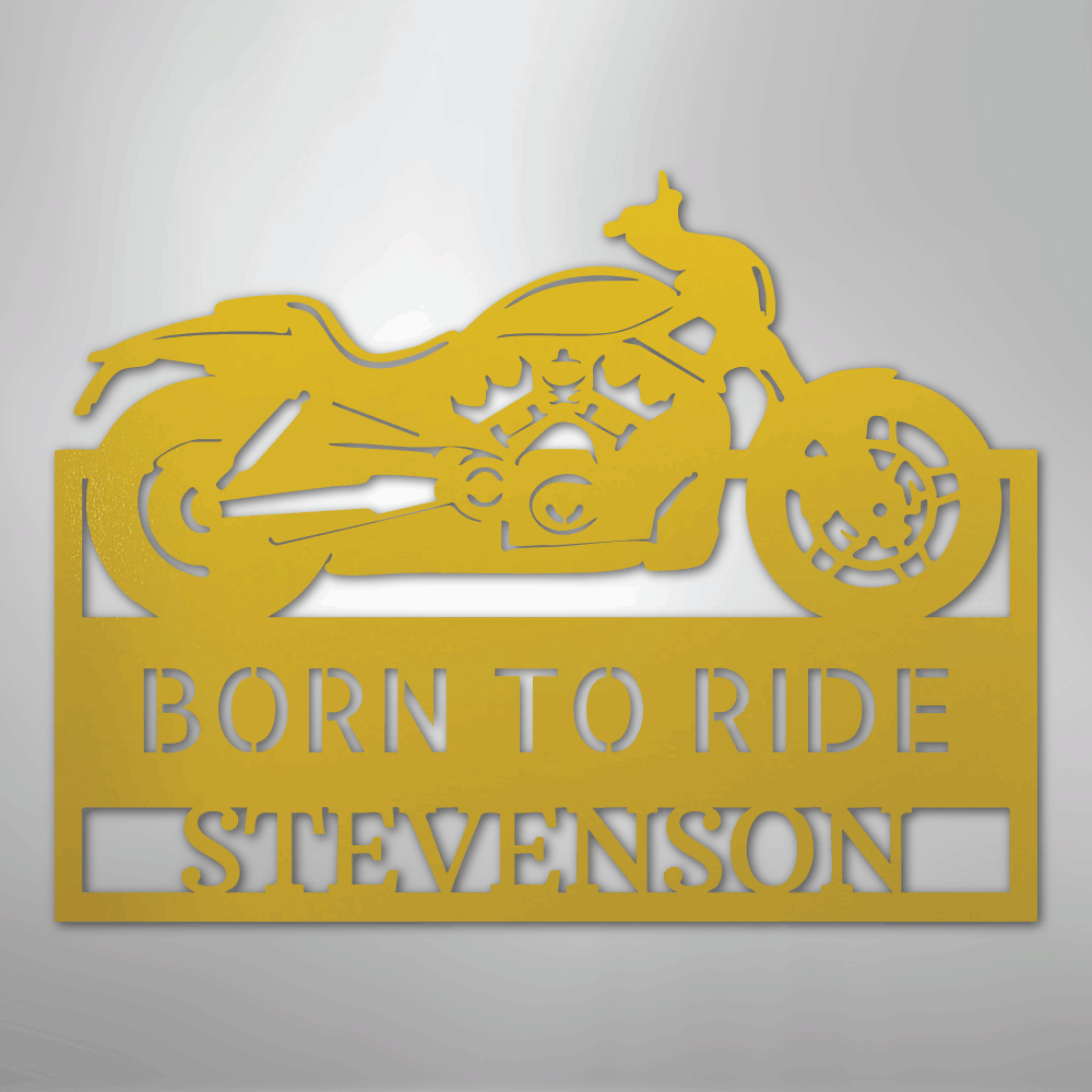 Cruiser Workshop Monogram - Steel Sign