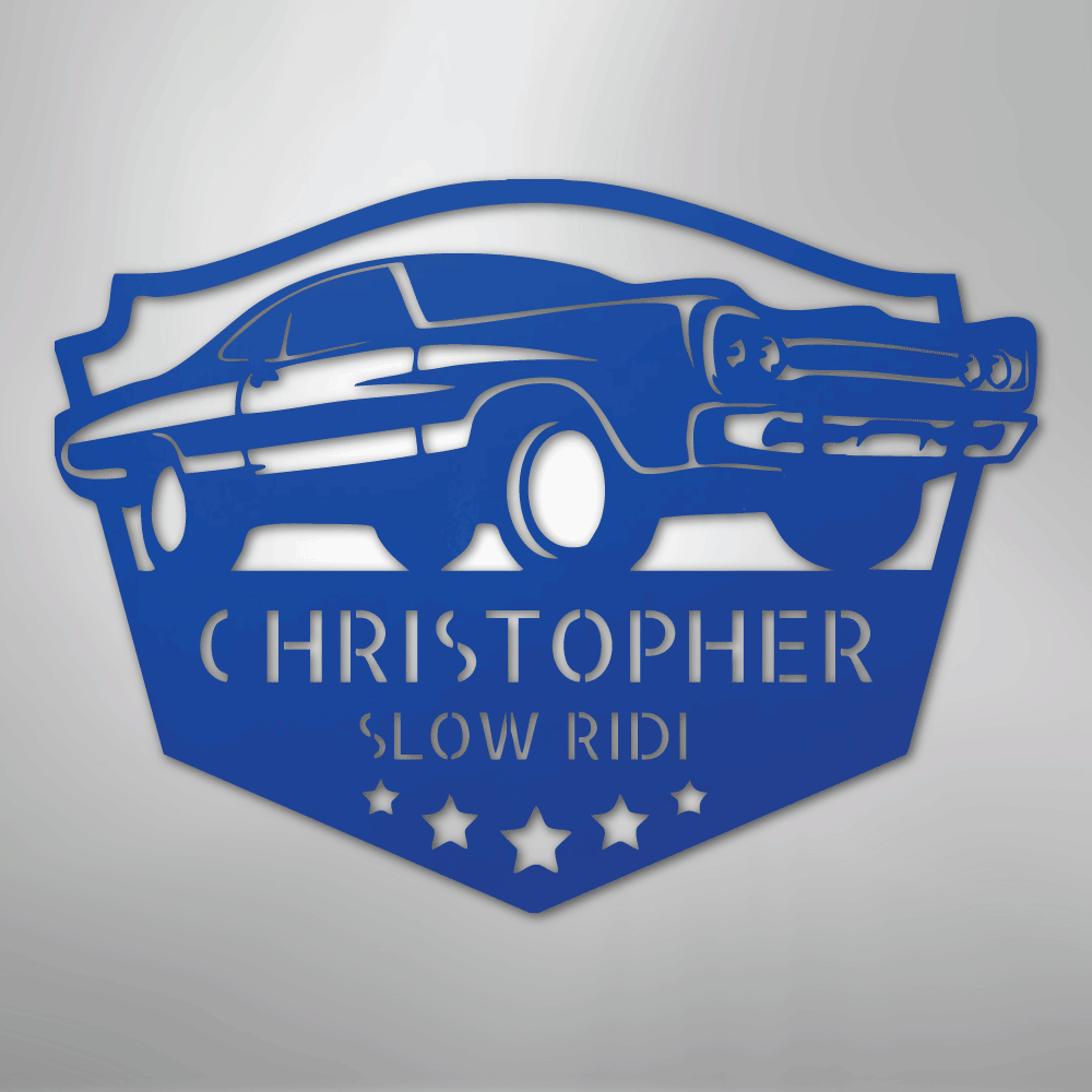 The Art Of Mechanic Monogram - Steel Sign