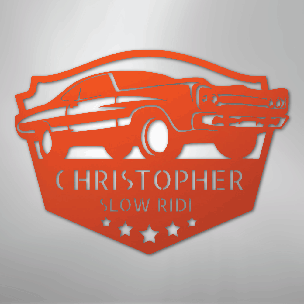 The Art Of Mechanic Monogram - Steel Sign