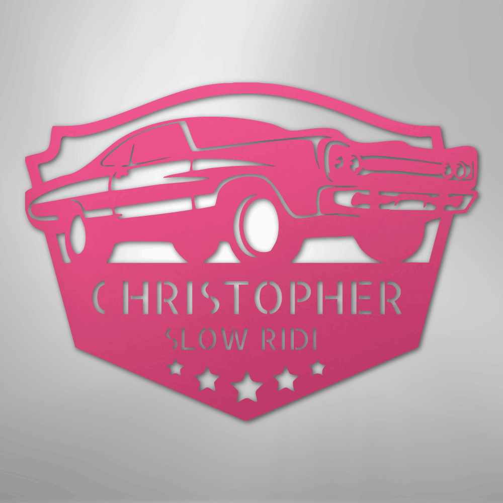 The Art Of Mechanic Monogram - Steel Sign