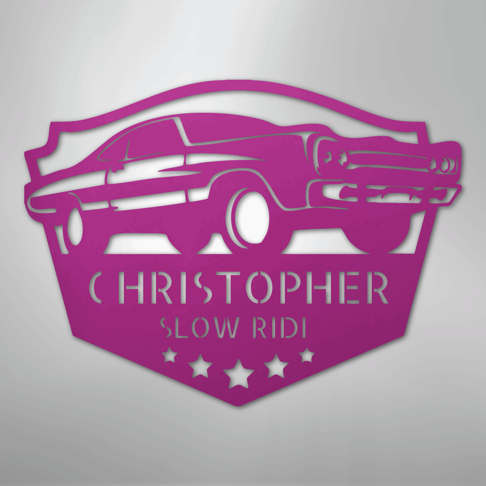 The Art Of Mechanic Monogram - Steel Sign