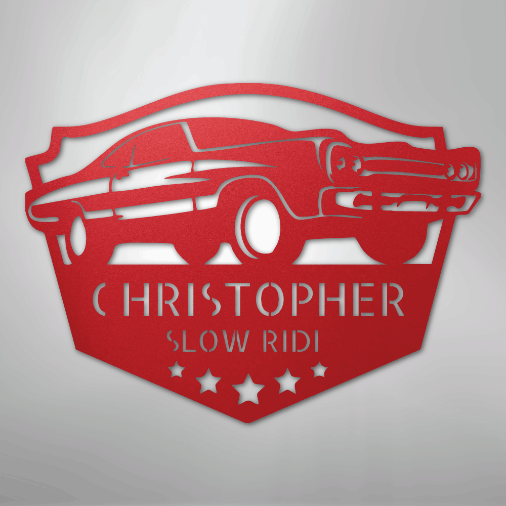 The Art Of Mechanic Monogram - Steel Sign