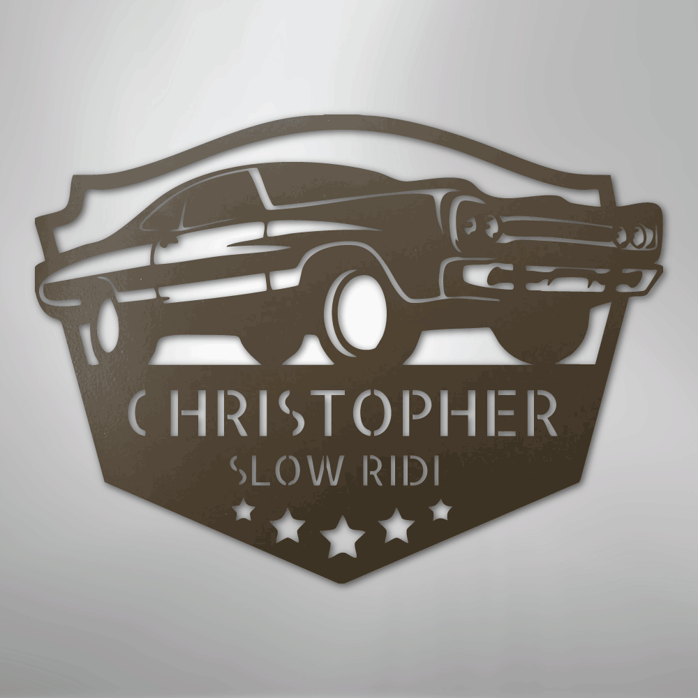 The Art Of Mechanic Monogram - Steel Sign