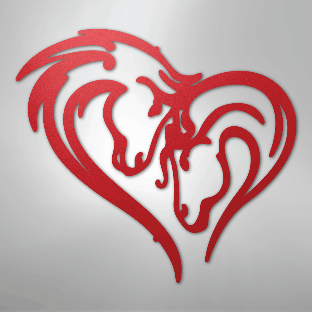 Horse Love - Steel Sign