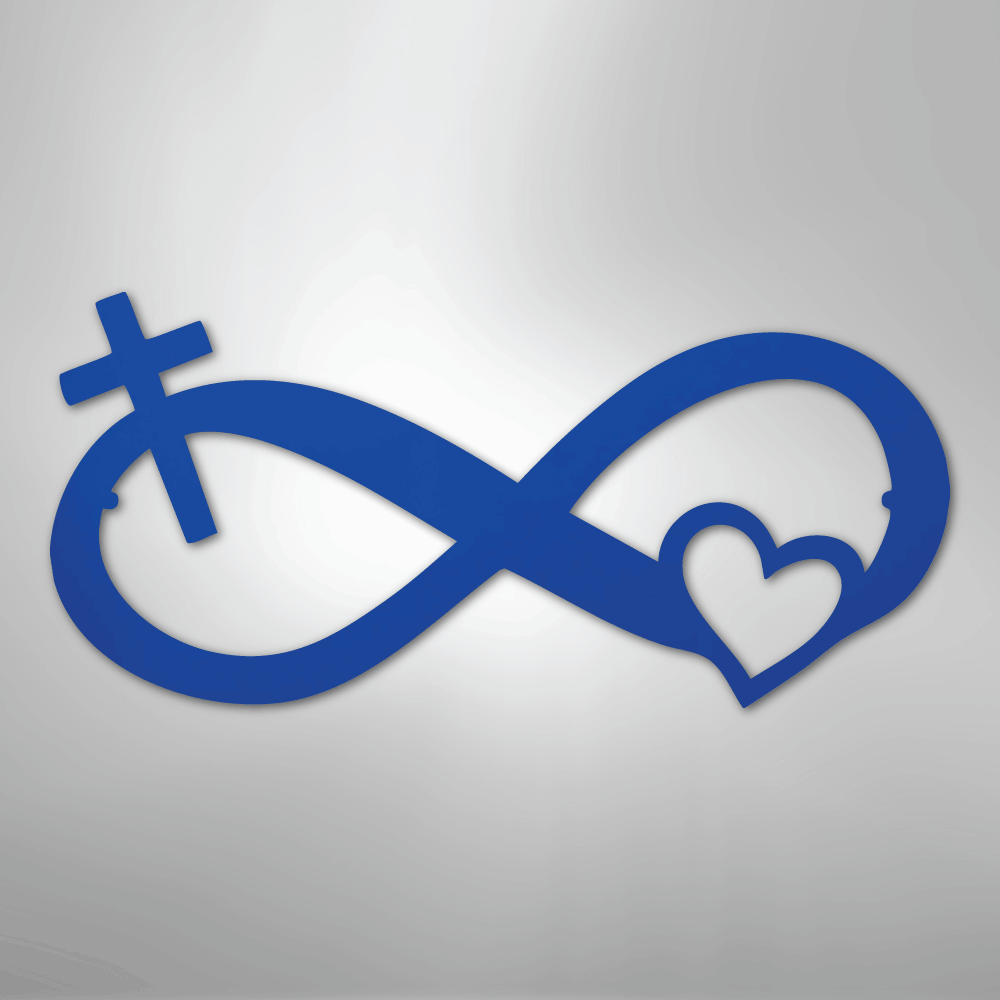 Lords Infinite Love - Steel Sign