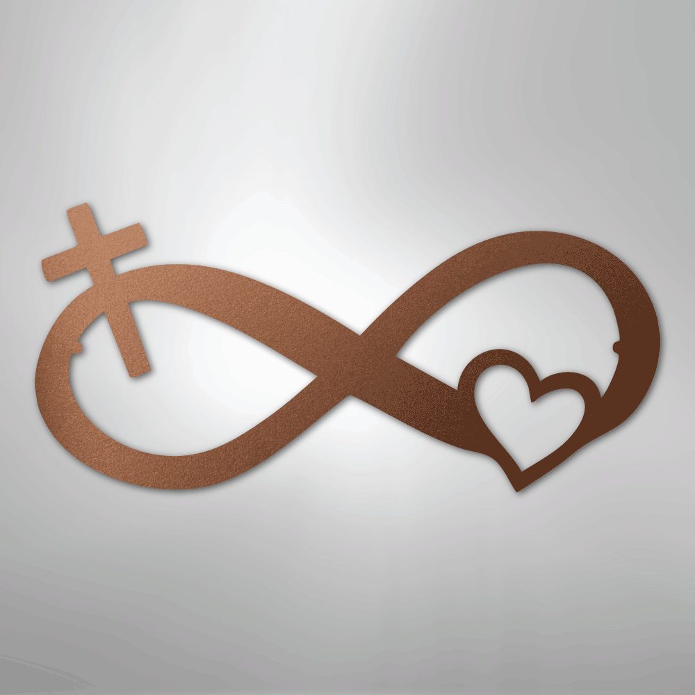 Lords Infinite Love - Steel Sign
