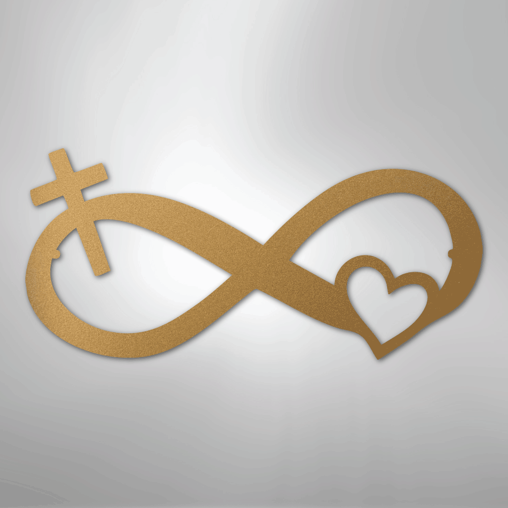 Lords Infinite Love - Steel Sign
