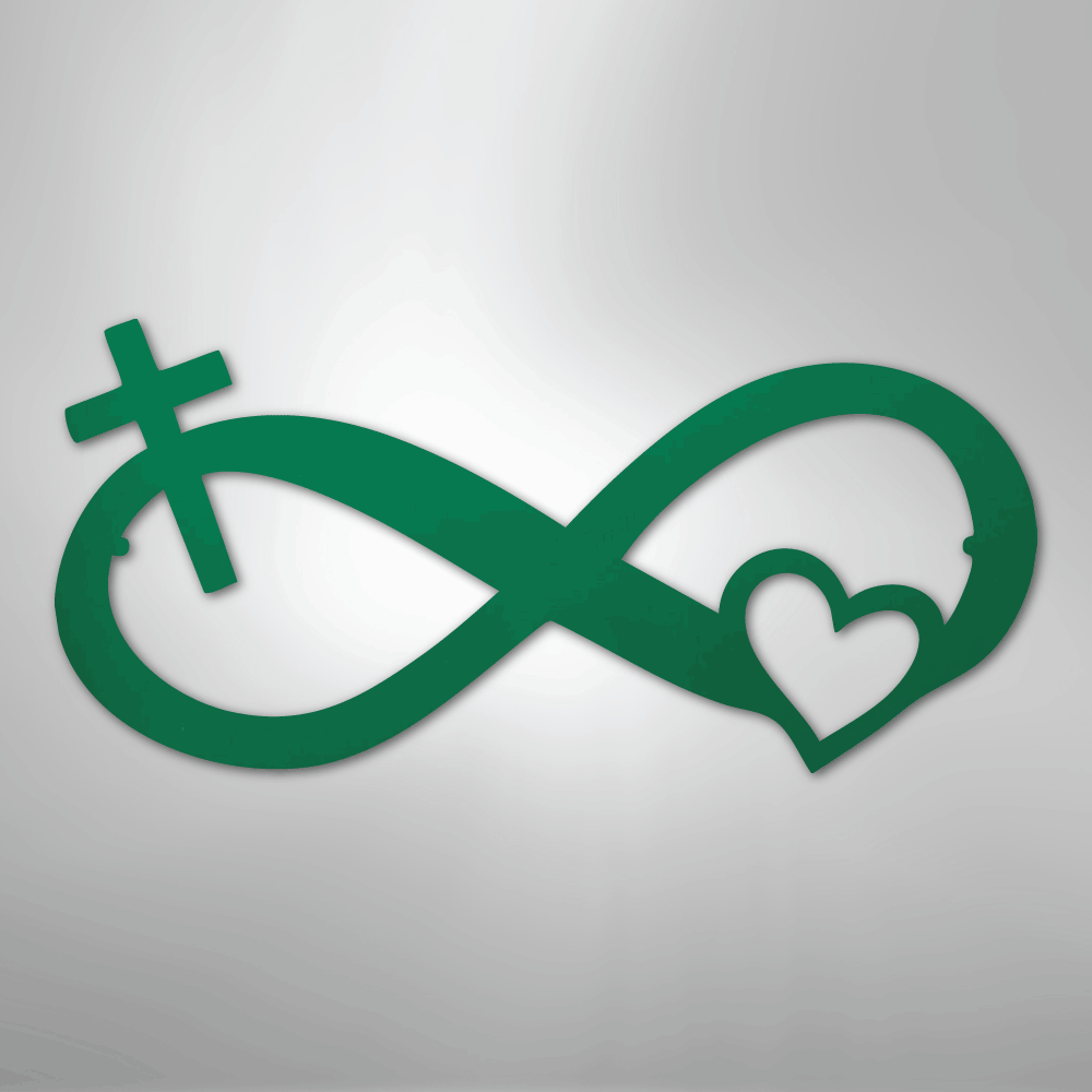 Lords Infinite Love - Steel Sign