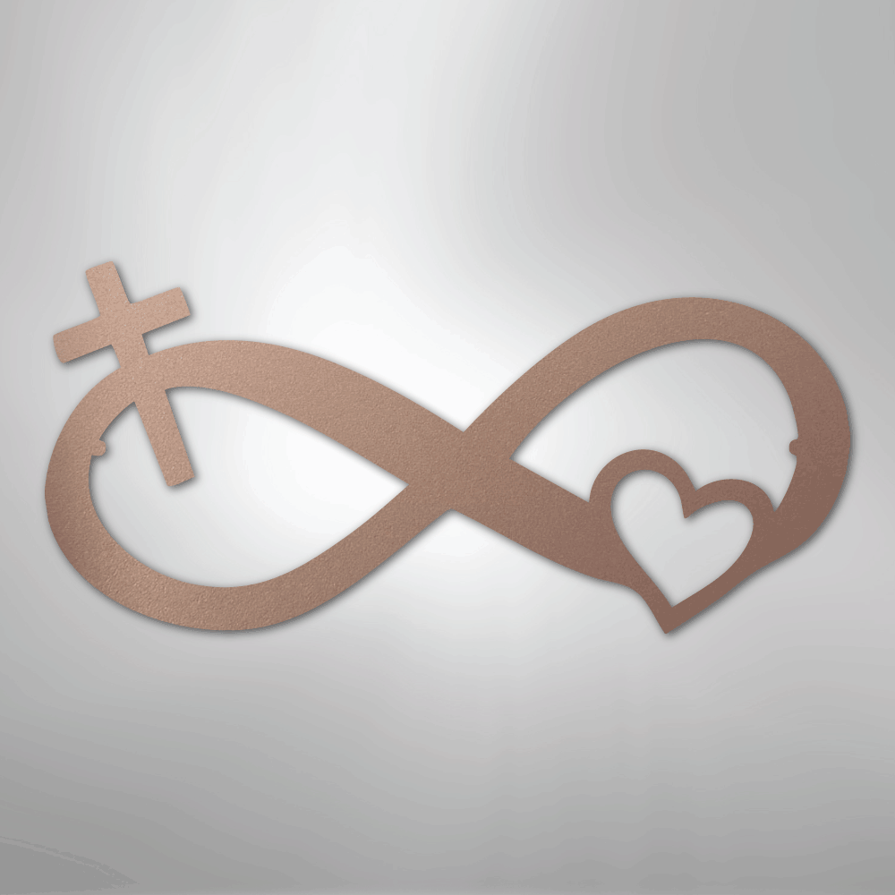 Lords Infinite Love - Steel Sign