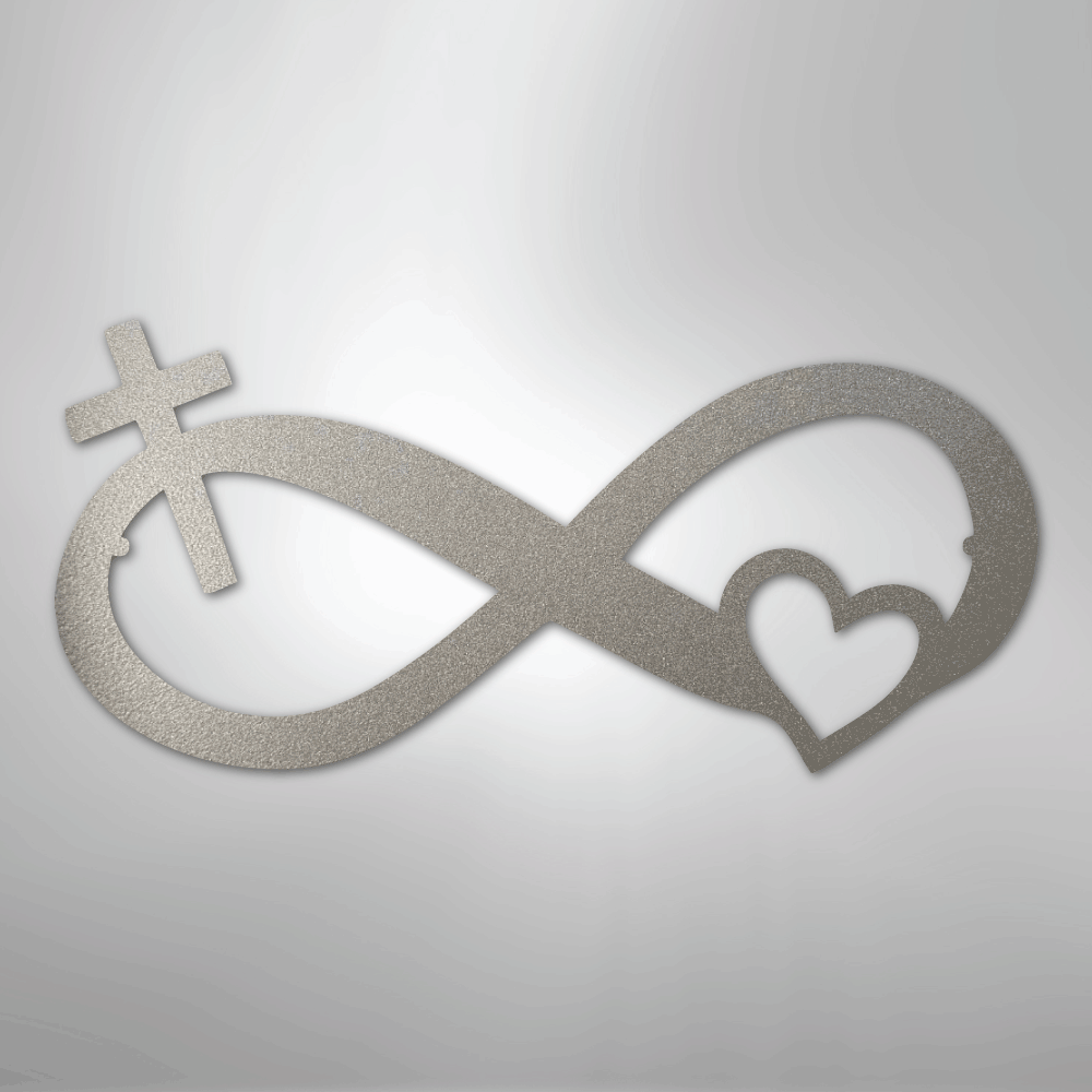 Lords Infinite Love - Steel Sign