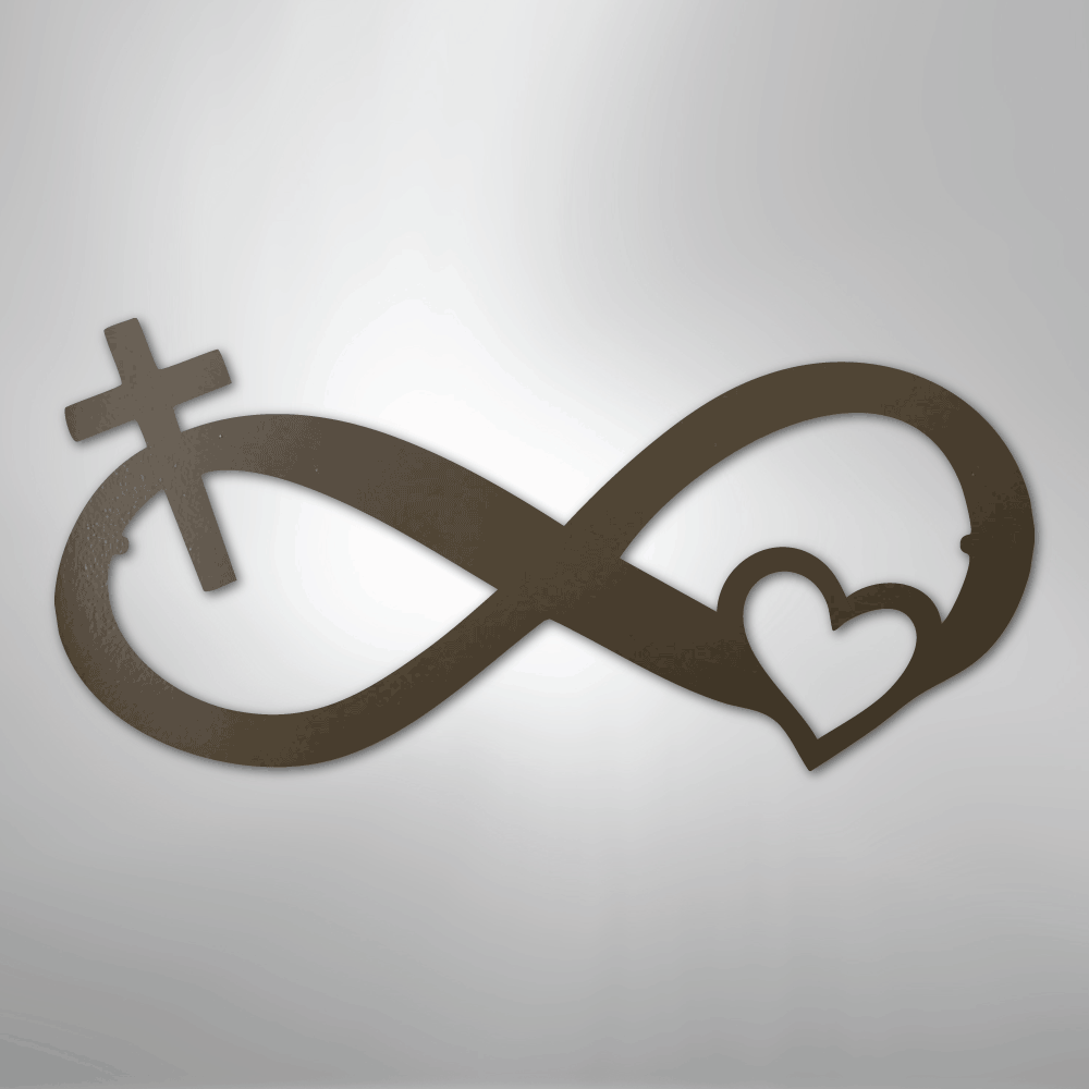 Lords Infinite Love - Steel Sign
