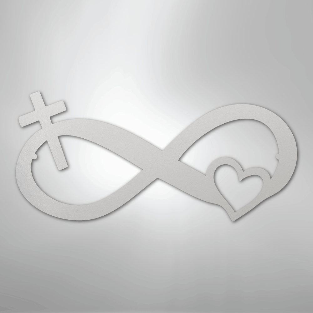 Lords Infinite Love - Steel Sign