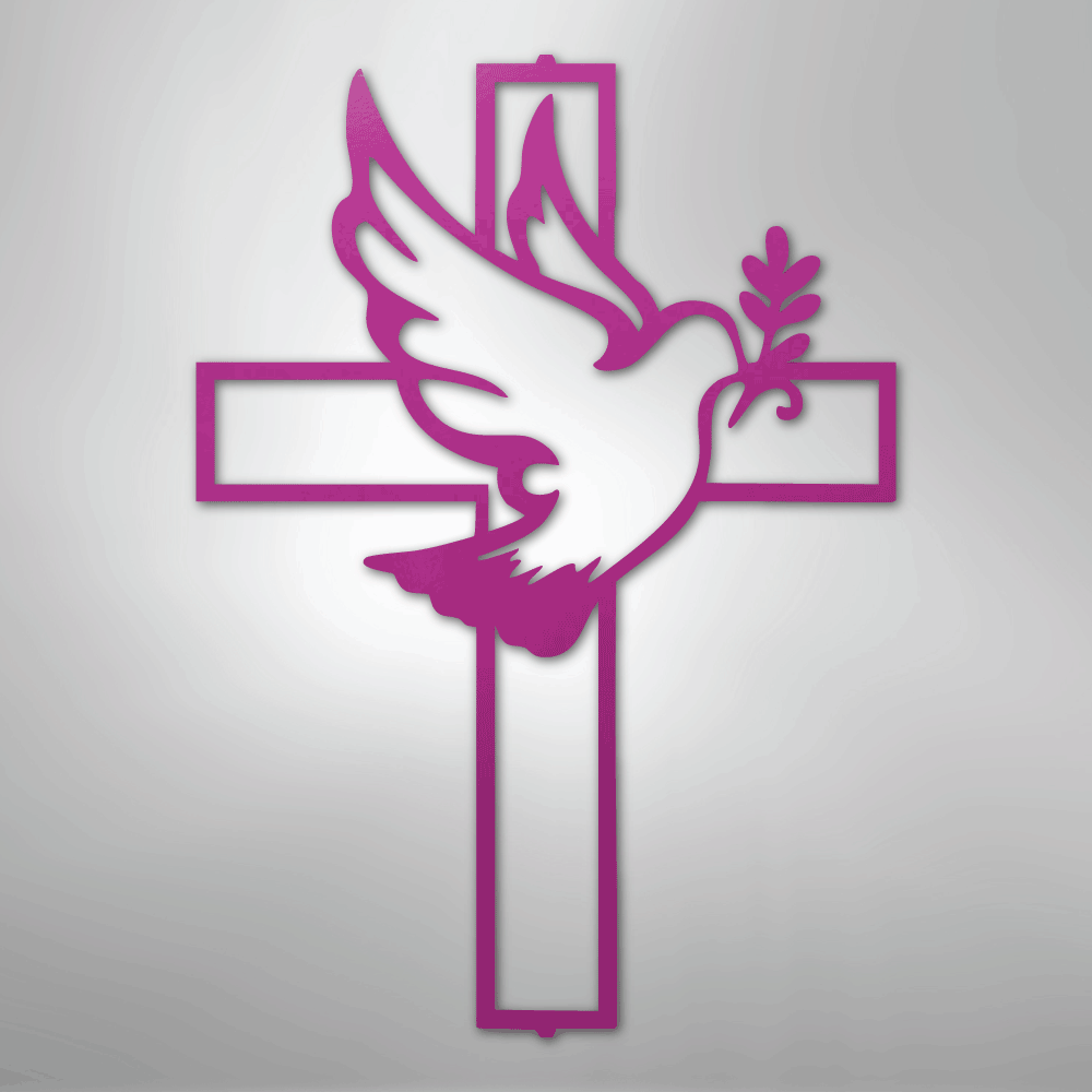 Peaceful Dove - Steel Sign