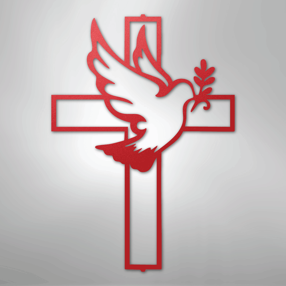 Peaceful Dove - Steel Sign