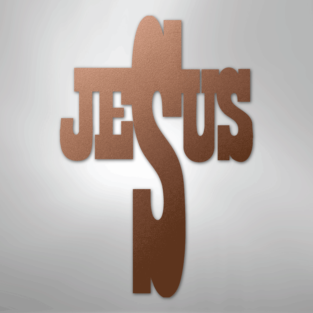 Jesus Cross - Steel Sign