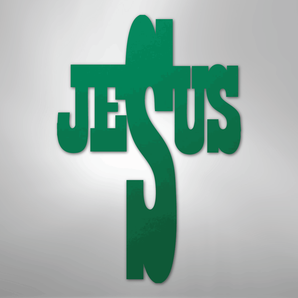 Jesus Cross - Steel Sign