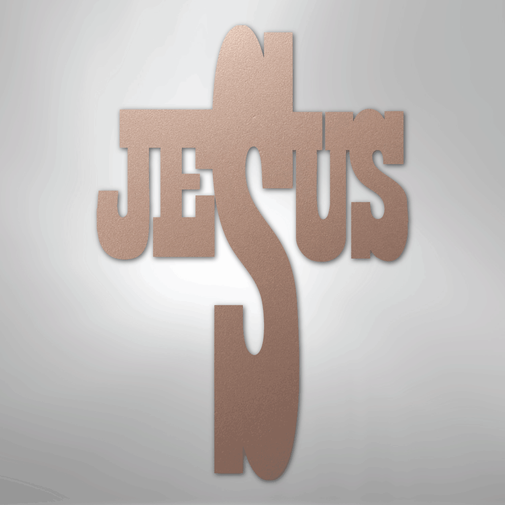 Jesus Cross - Steel Sign