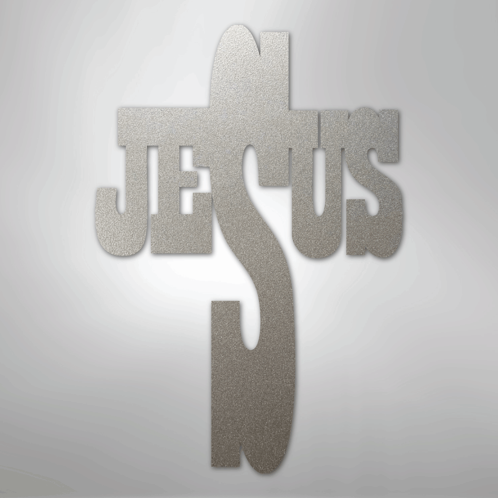 Jesus Cross - Steel Sign