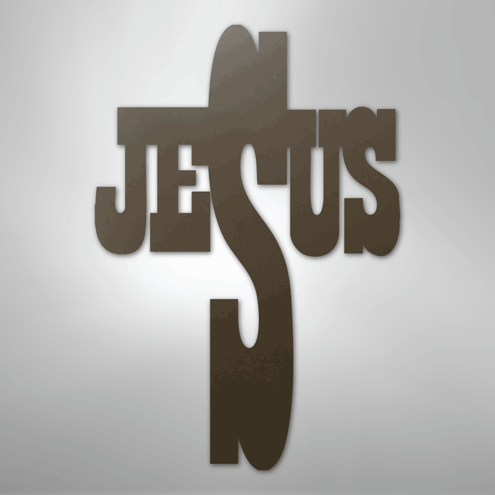 Jesus Cross - Steel Sign