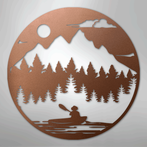 Canoe the Wild - Steel Sign
