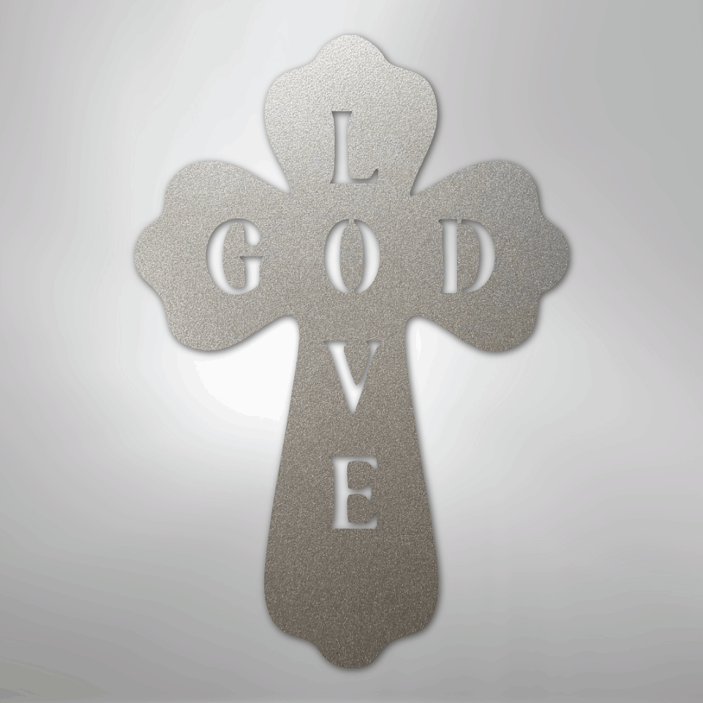 God Love - Steel Sign