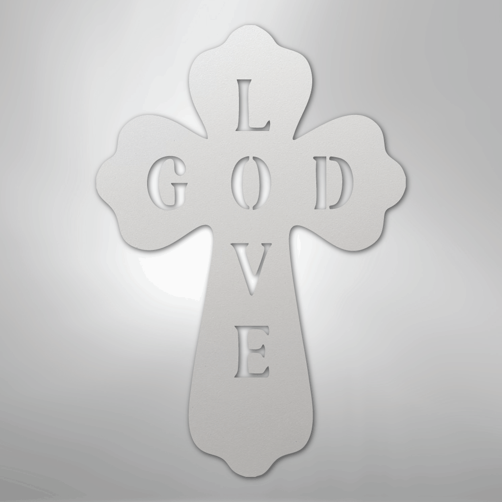 God Love - Steel Sign