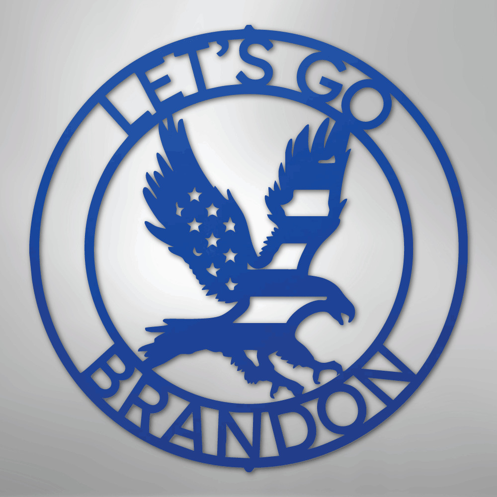 Screamin Eagle Monogram - Steel Sign