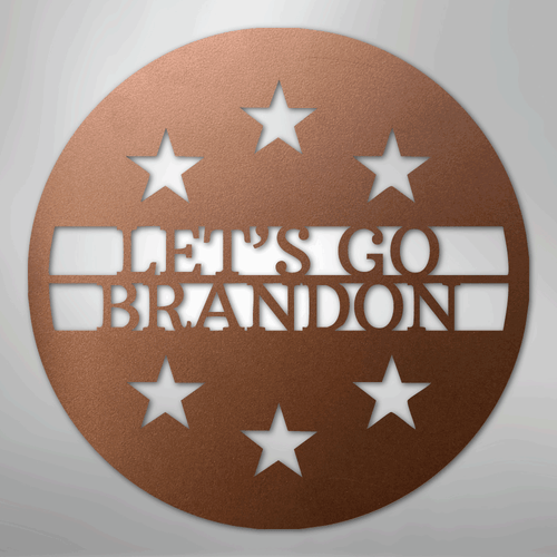6 Star Monogram - Steel Sign