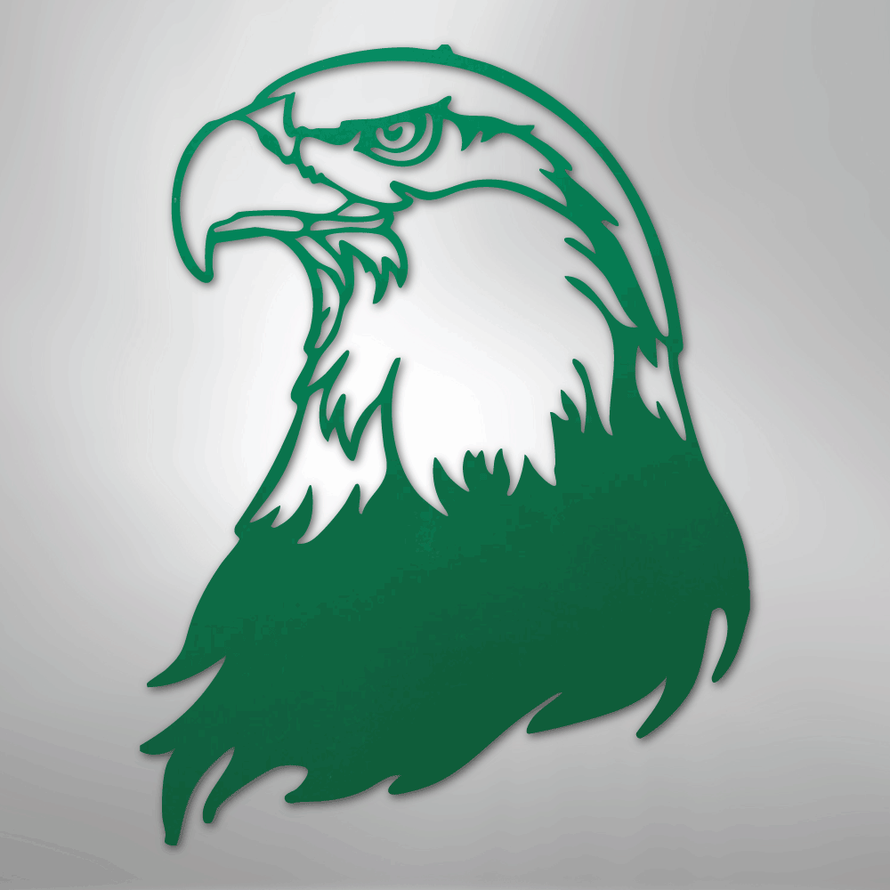 Bald Eagle Head - Steel Sign