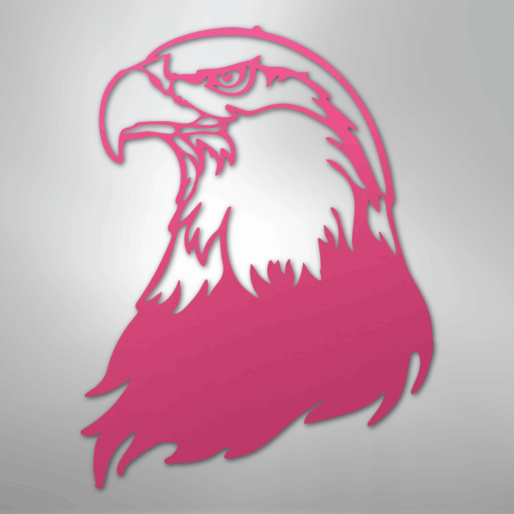 Bald Eagle Head - Steel Sign