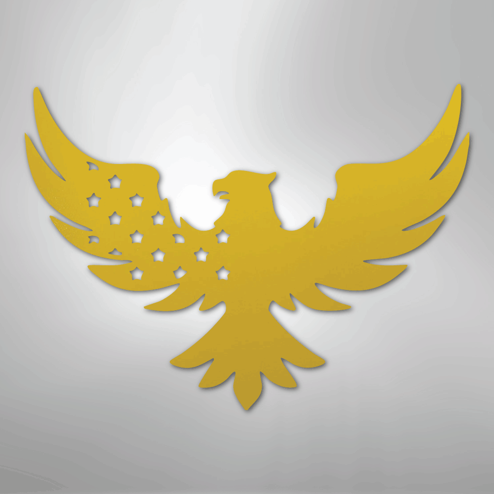 Patriotic Eagle - Steel Sign