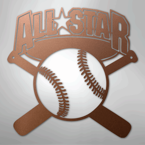 All-Star - Metal Sign