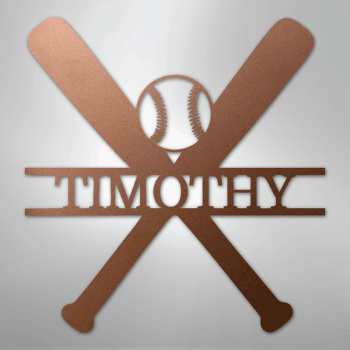 Batter Up - Metal Sign