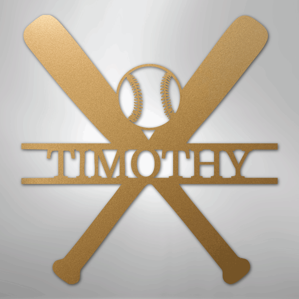 Batter Up - Metal Sign