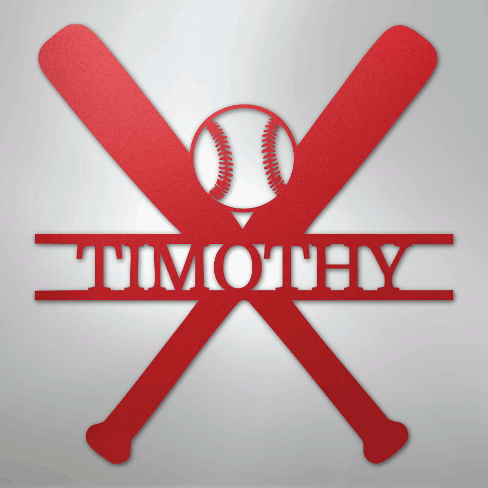 Batter Up - Metal Sign
