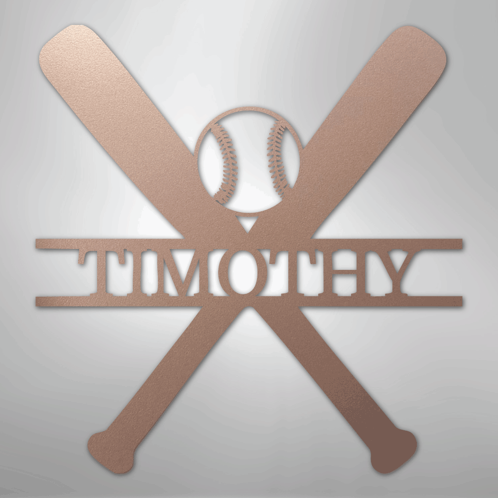 Batter Up - Metal Sign