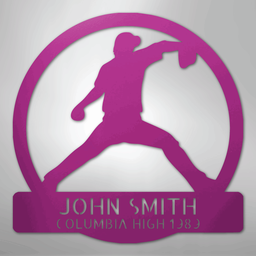 Pitch Perfect Monogram - Metal Sign