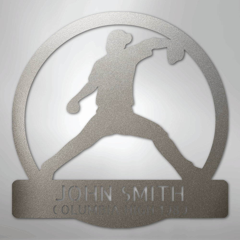 Pitch Perfect Monogram - Metal Sign