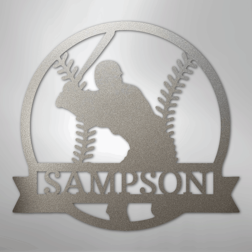 On Deck Monogram - Metal Sign