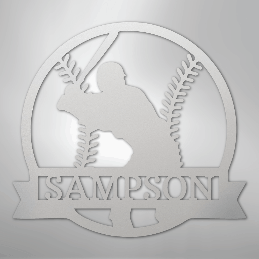 On Deck Monogram - Metal Sign