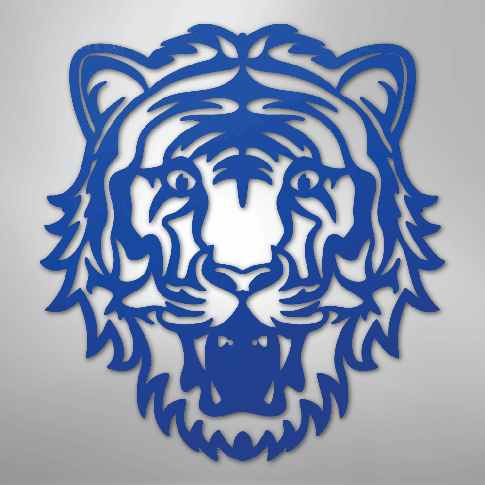 Eye of the Tiger - Metal Sign