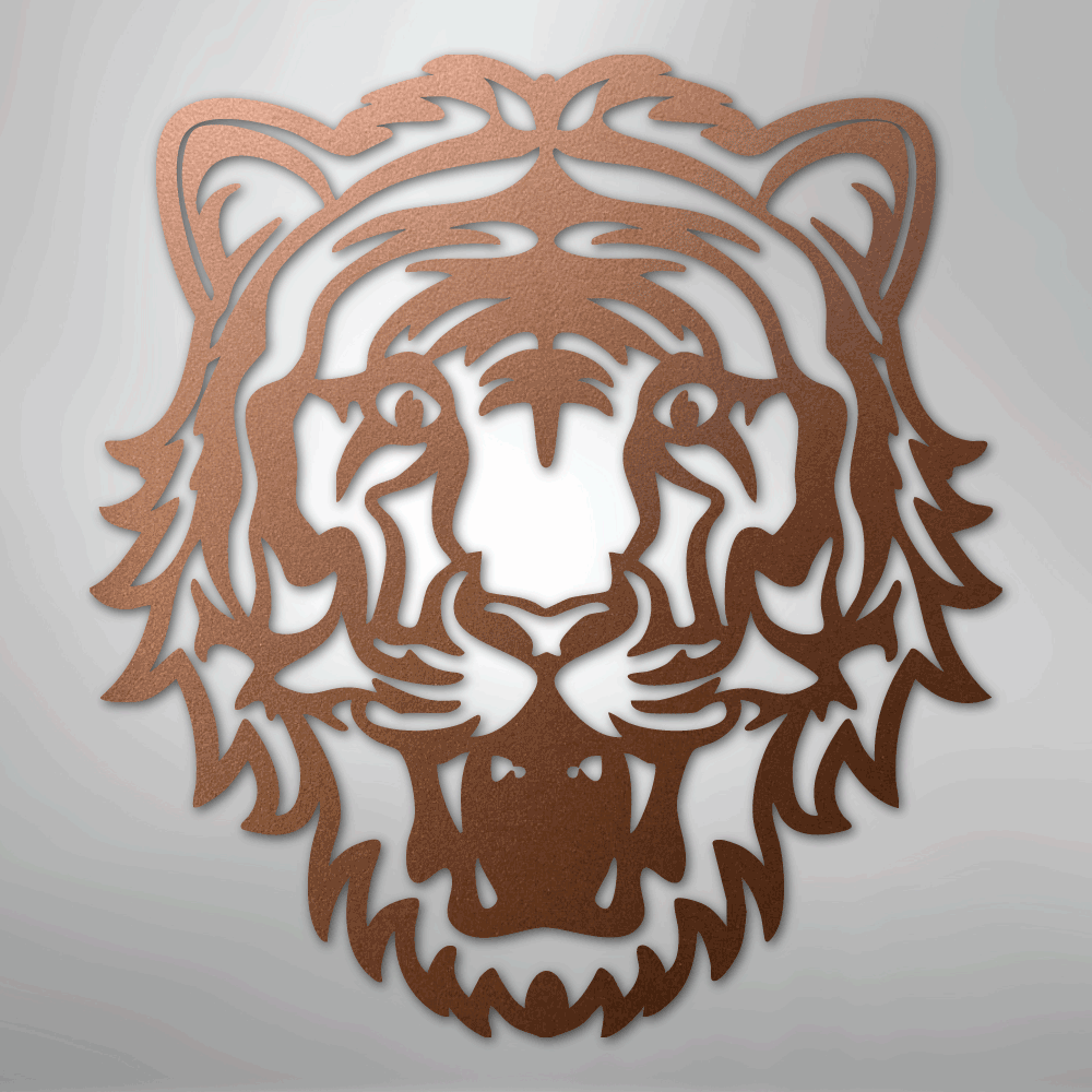 Eye of the Tiger - Metal Sign