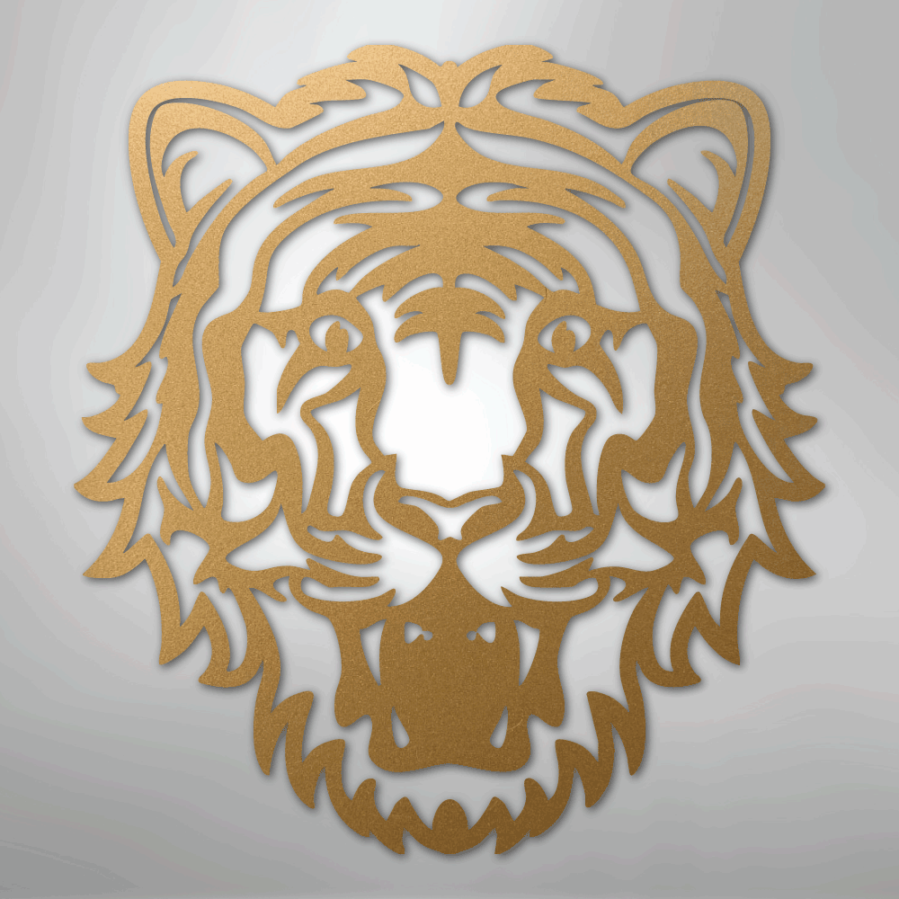 Eye of the Tiger - Metal Sign