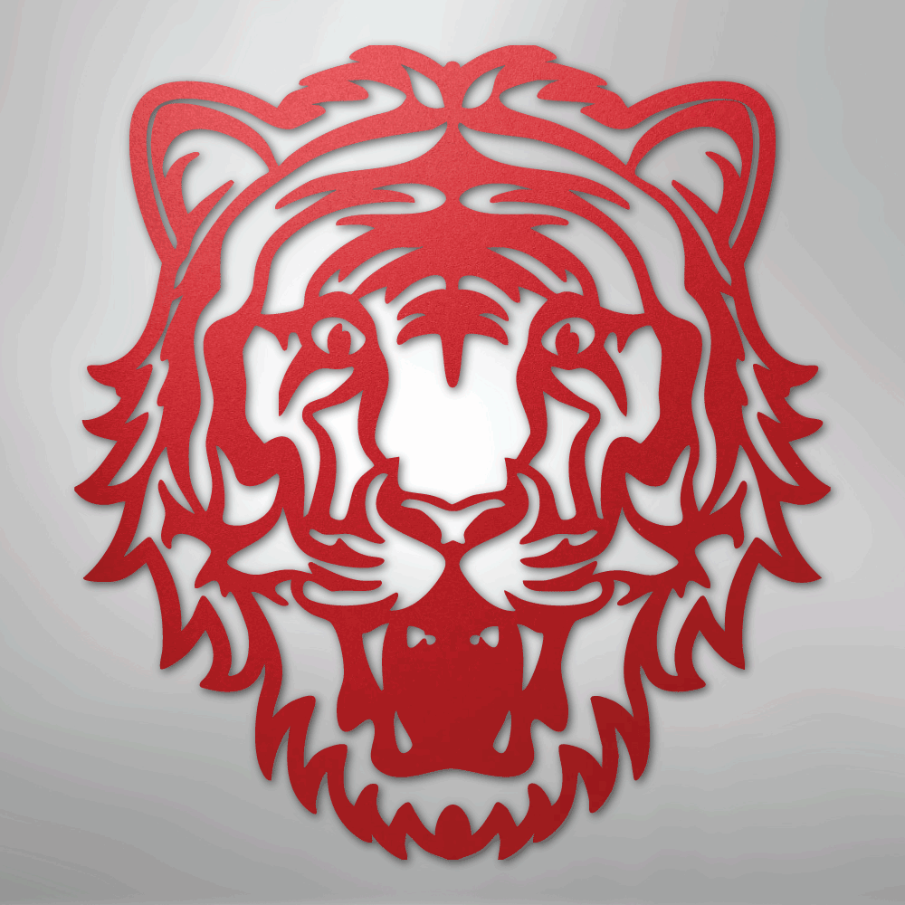 Eye of the Tiger - Metal Sign