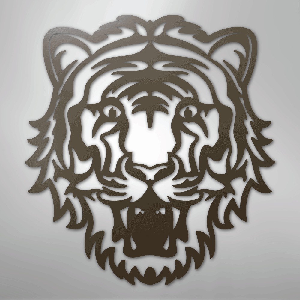 Eye of the Tiger - Metal Sign