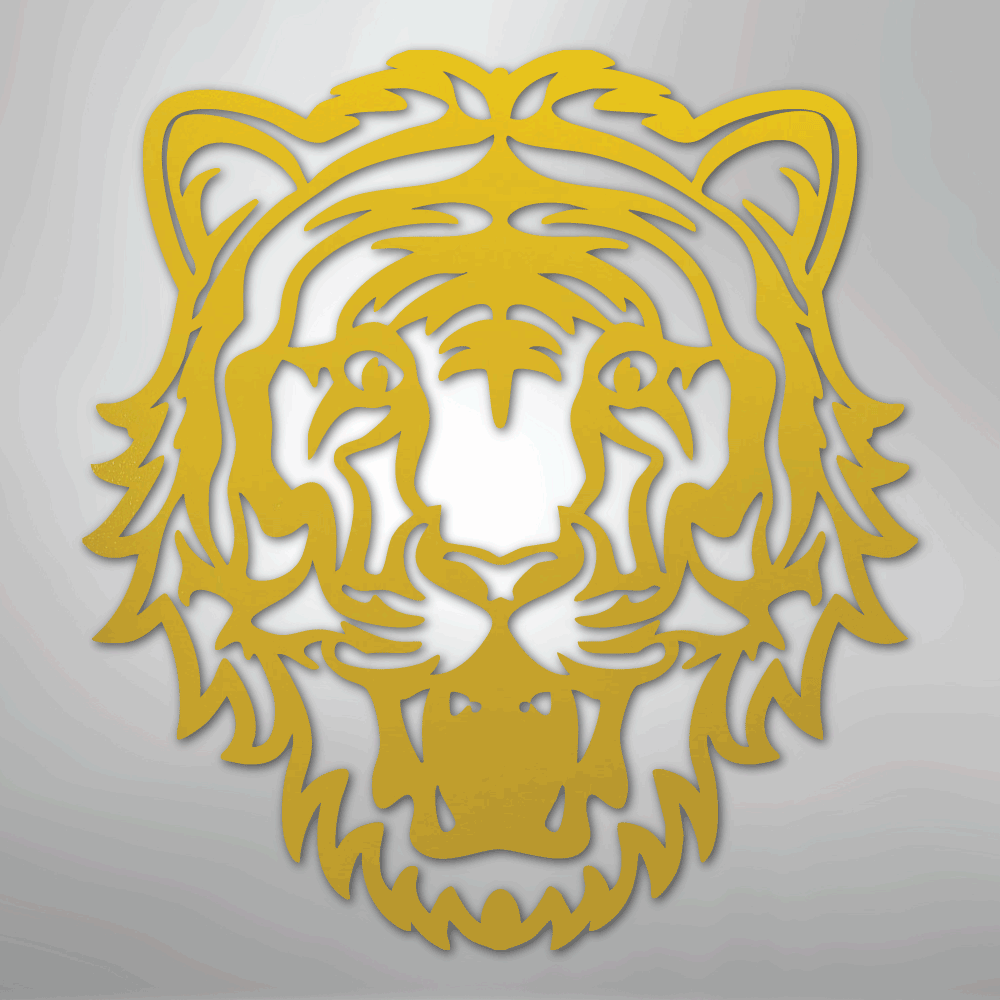Eye of the Tiger - Metal Sign