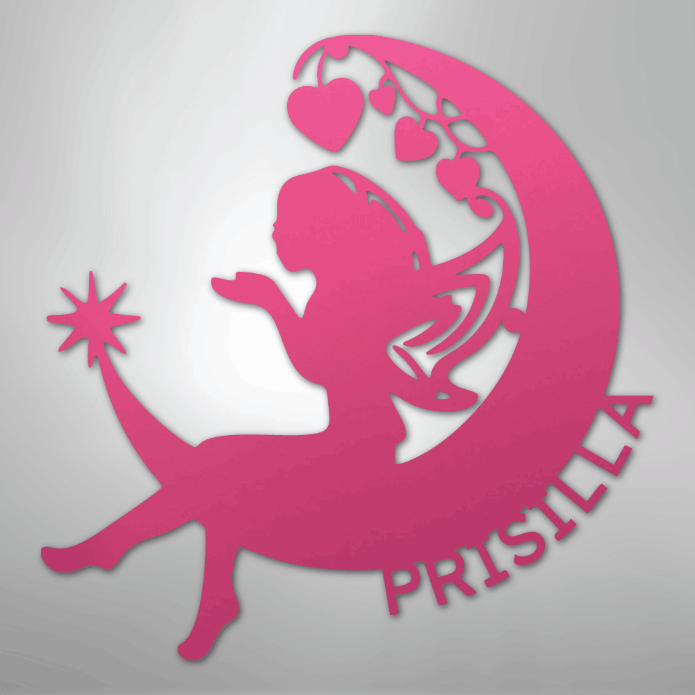 Fairy Moon Monogram
