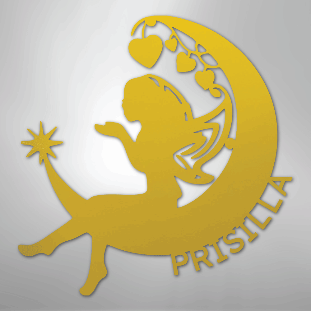 Fairy Moon Monogram